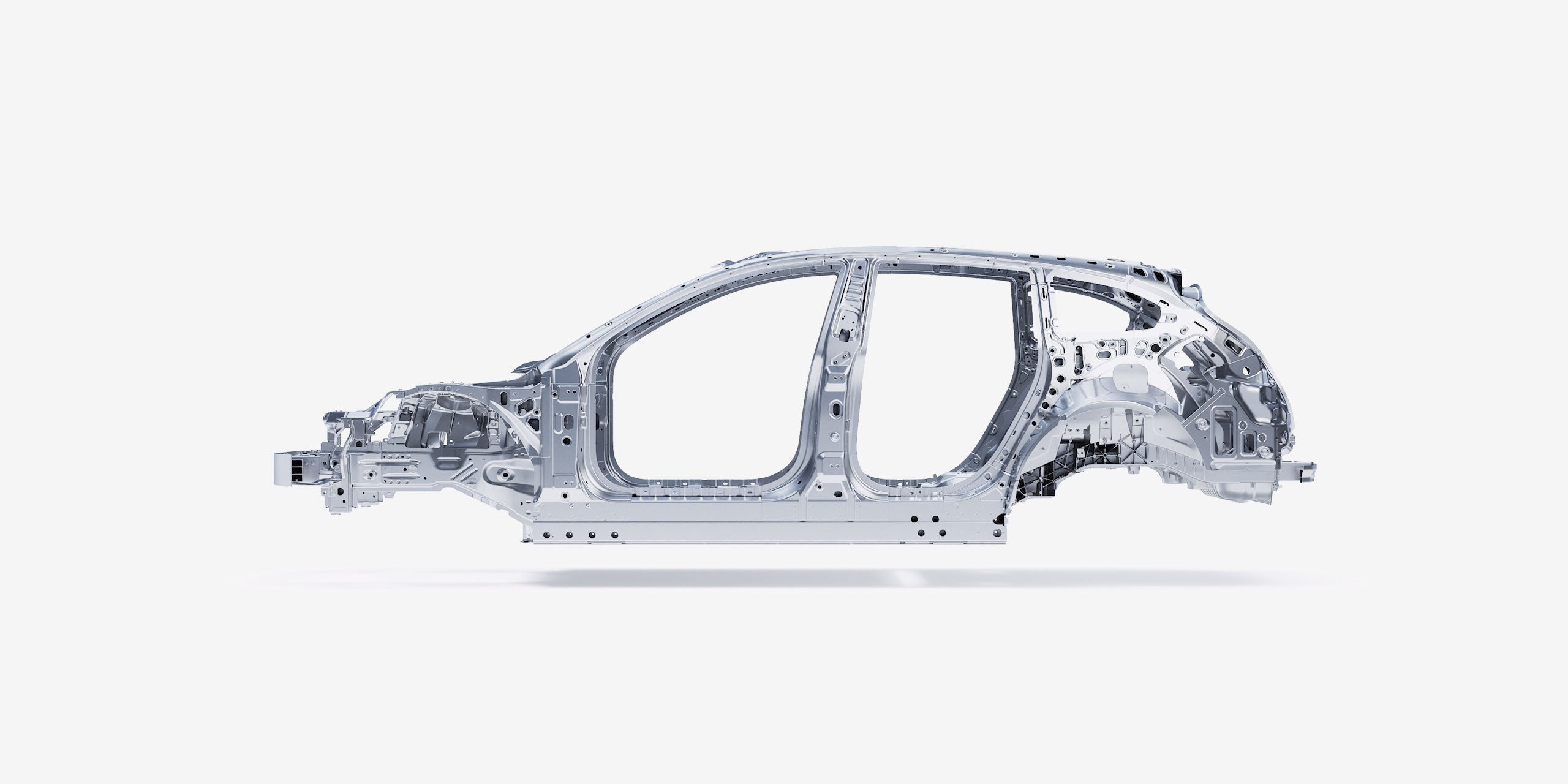 Carrosserie van hoogwaardig staal en aluminium