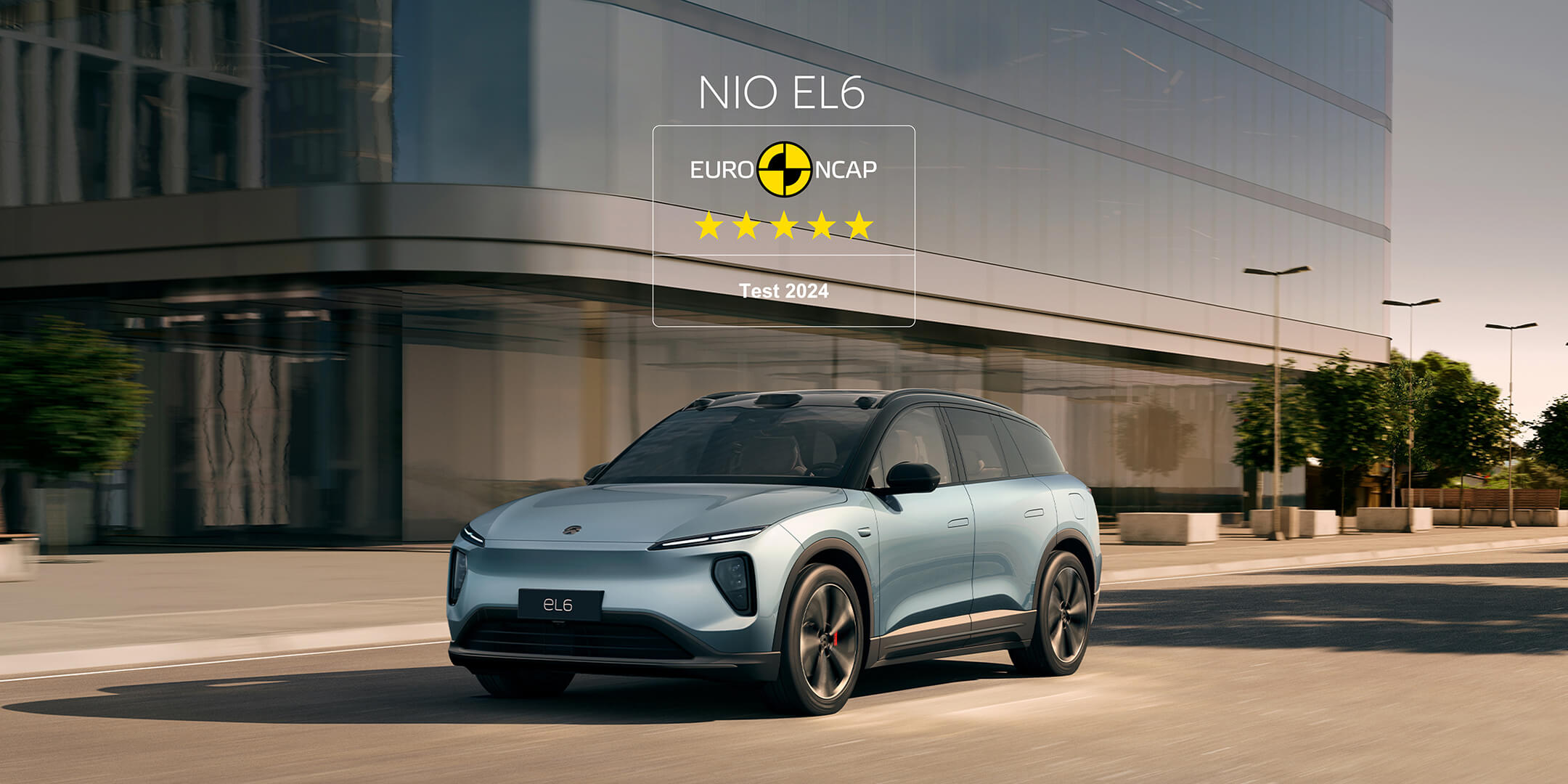 Five-Star Euro NCAP rating for NIO EL6