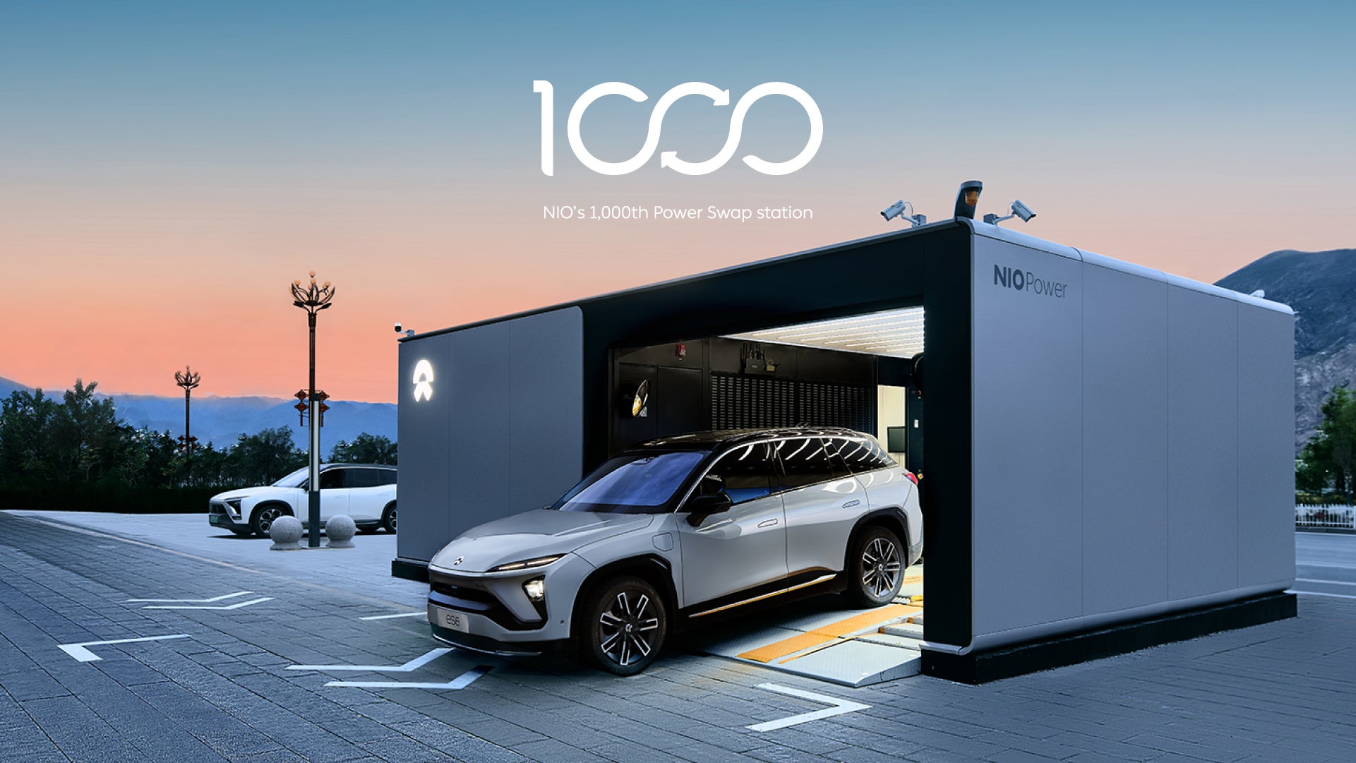 NIO Celebrates its 1000th Power Swap Station