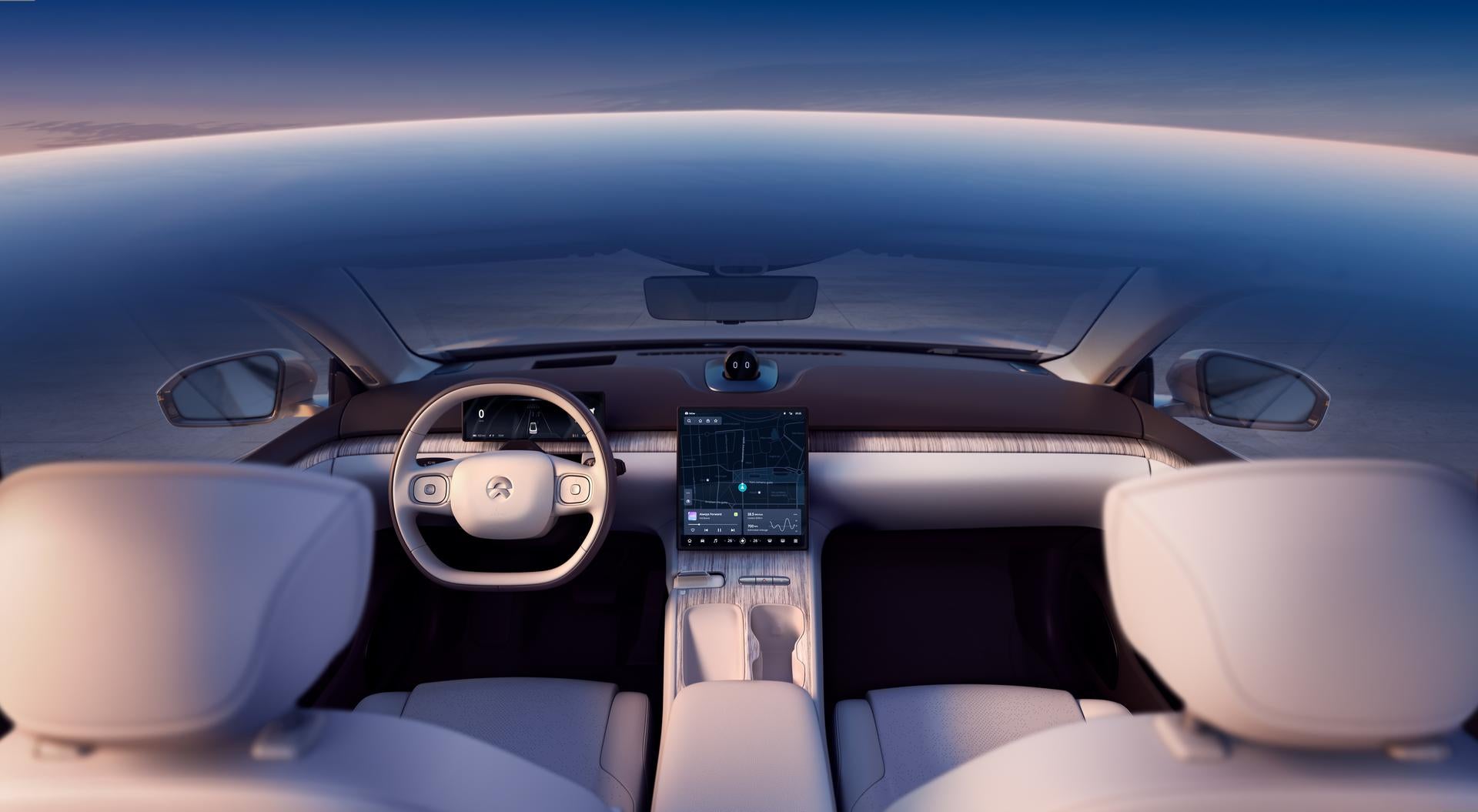 NIO ET7 dashboard