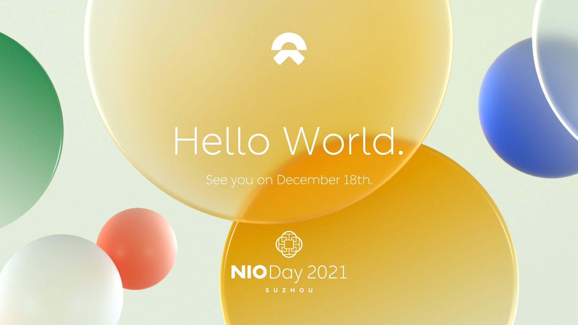 NIO Day 2021 Hello World