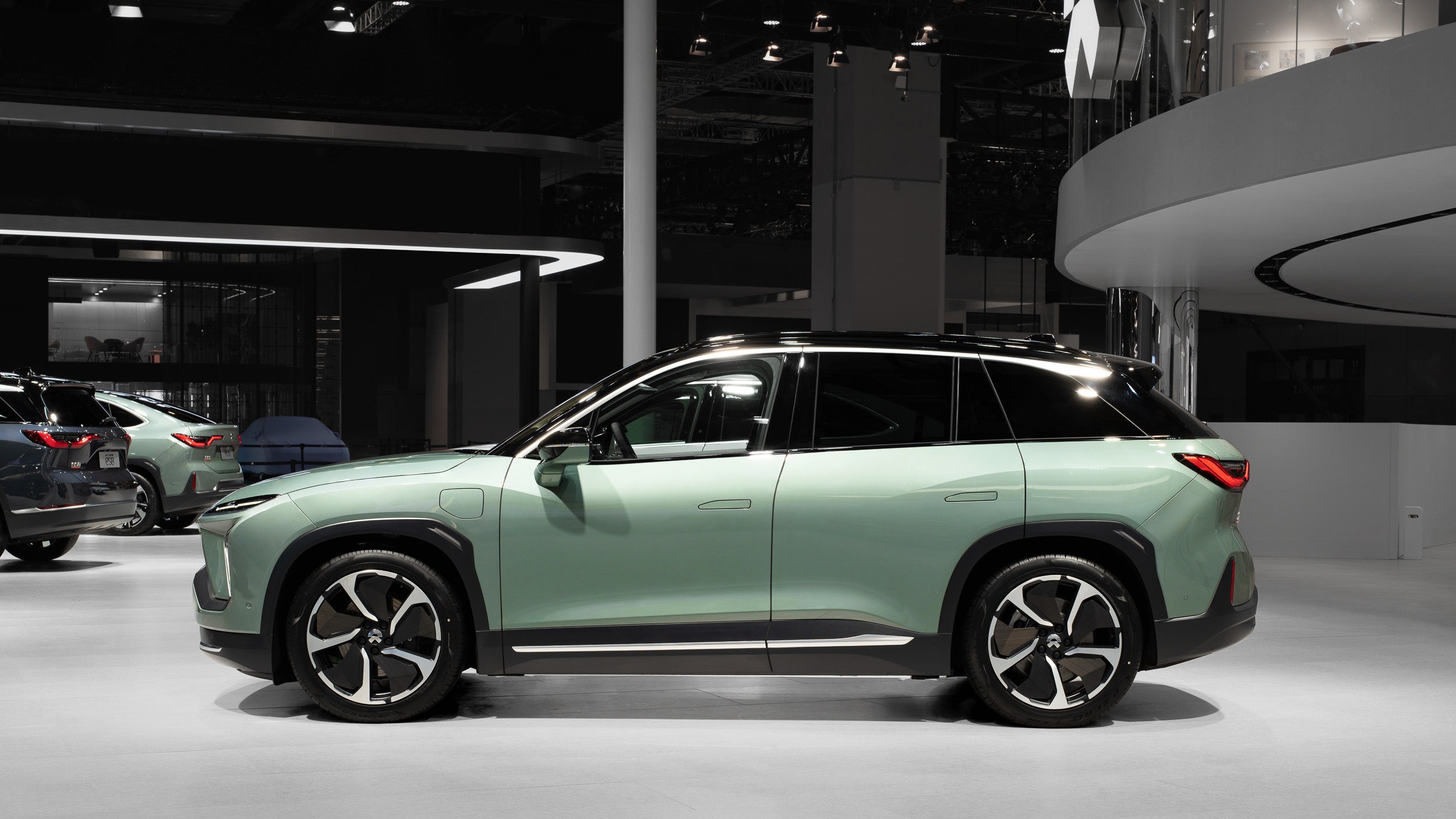 NIO Color of the Year 2021 Arctic Green 2