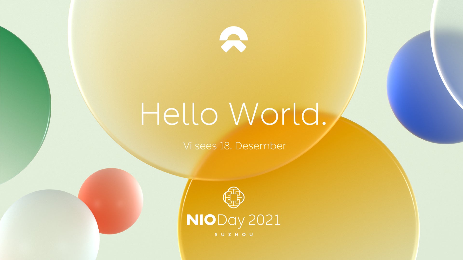 NIO Day 2021: Hello World