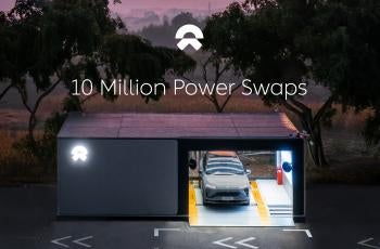 NIO Users in China Have Completed 10 Million Battery Swaps