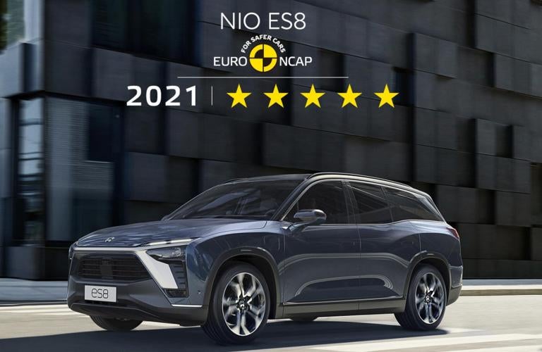 NIO ES8 Receives 5-star Euro NCAP Safety Rating
